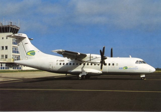 ATR42 aux nouvelles couleurs normandes